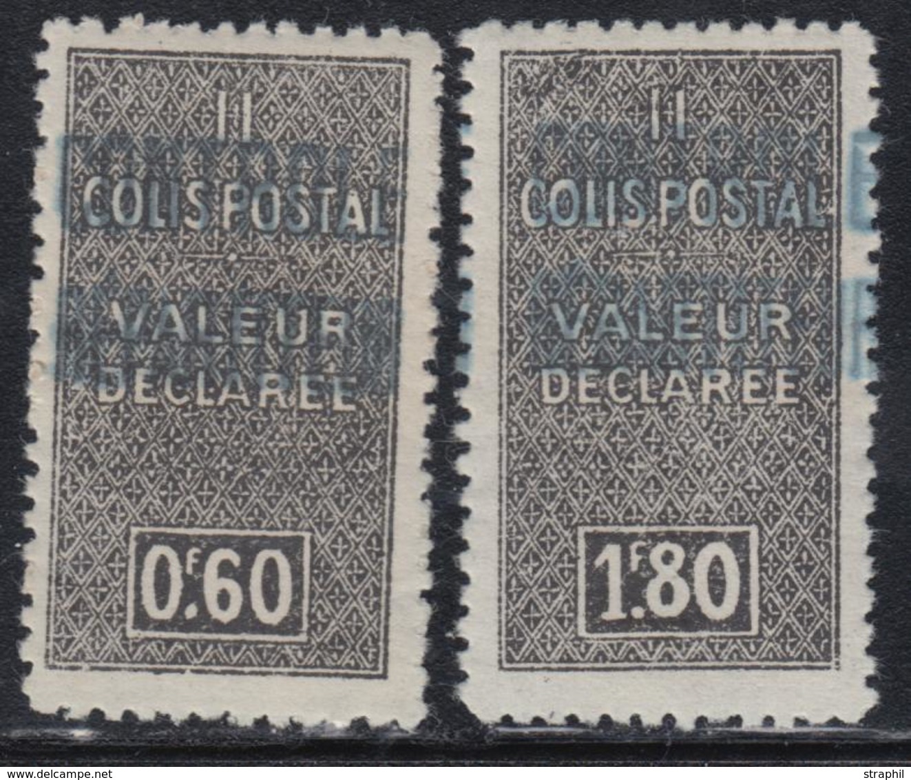 * ALGERIE - COLIS POSTAUX - * - N°51/52 - Comme ** - TB - Paketmarken