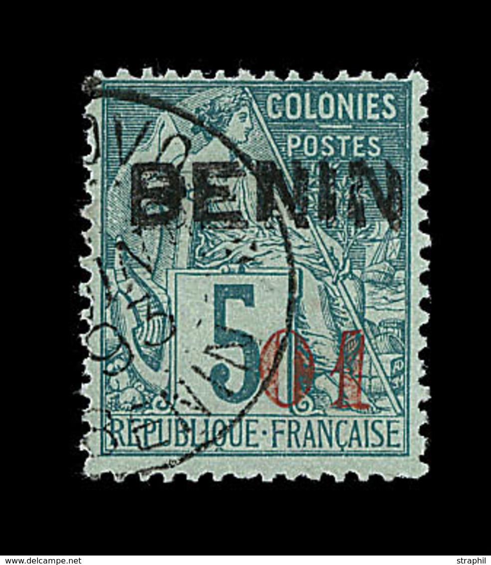 O BENIN - O - N°14a - Dble Surch. BENIN - Signé - TB - Other & Unclassified