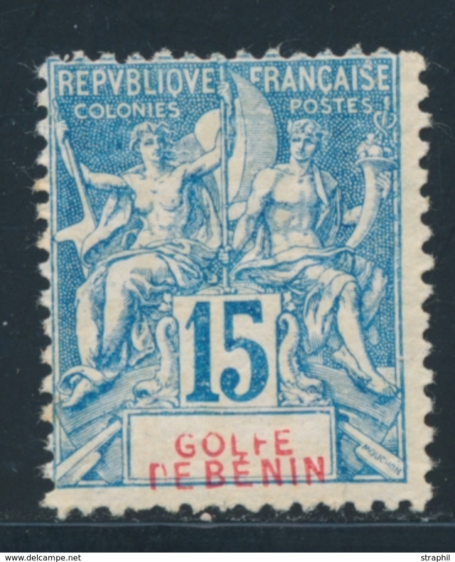 * BENIN - * - N°25 - 15c Bleu - Comme ** - TB - Other & Unclassified