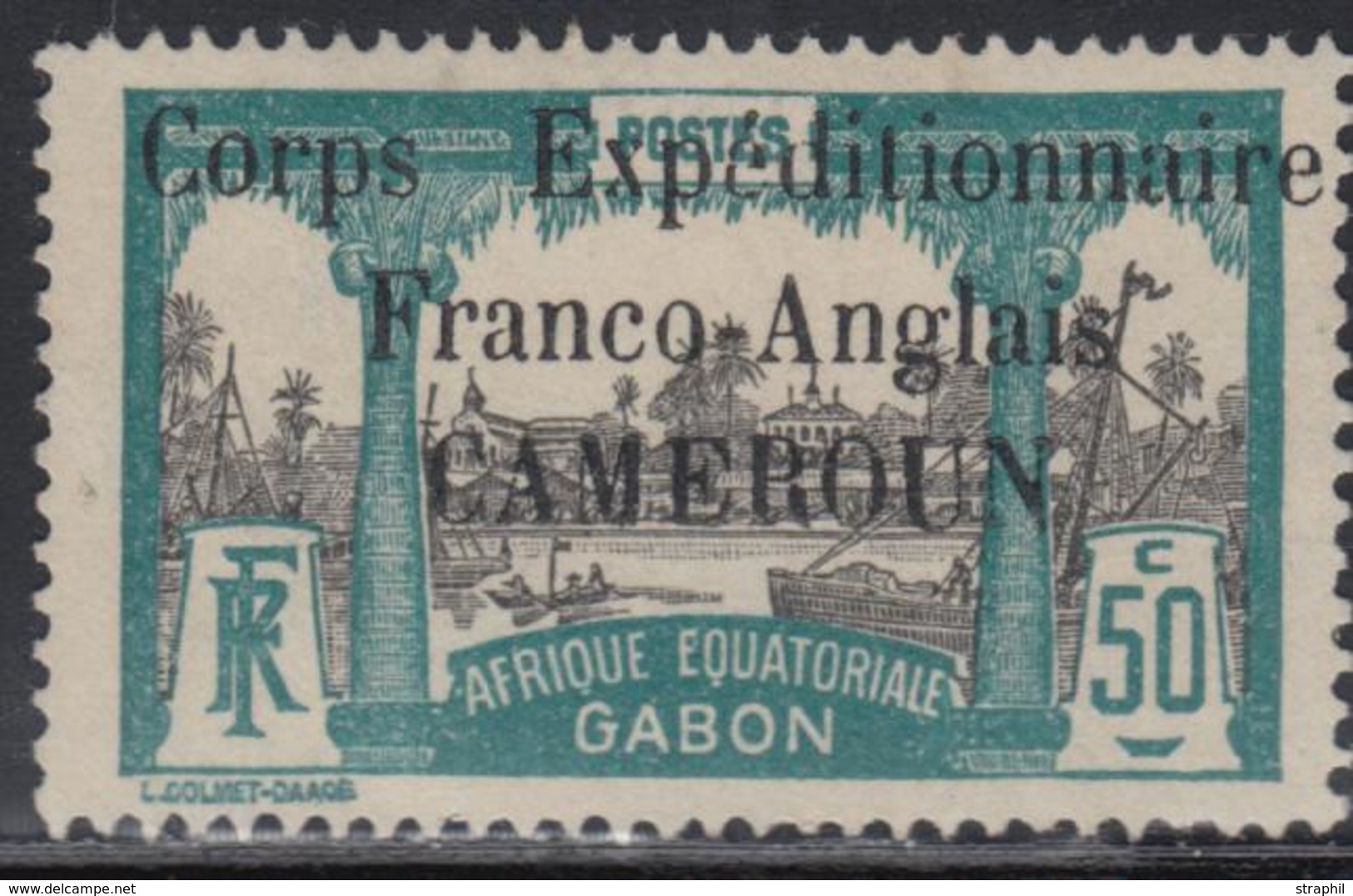 (*) CAMEROUN - (*) - N°49 - 50c - Signé - TB - Other & Unclassified