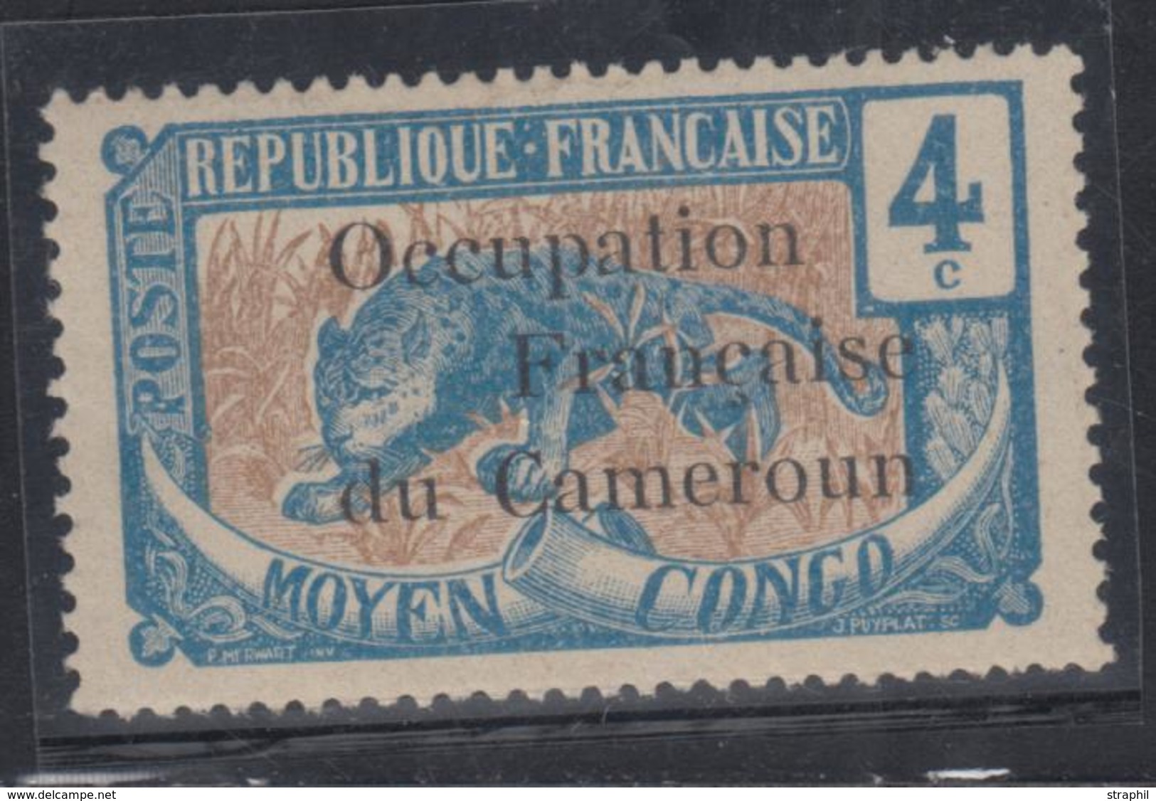 * CAMEROUN - * - N°55 - 4c Bleu Et Bistre - TB - Sonstige & Ohne Zuordnung