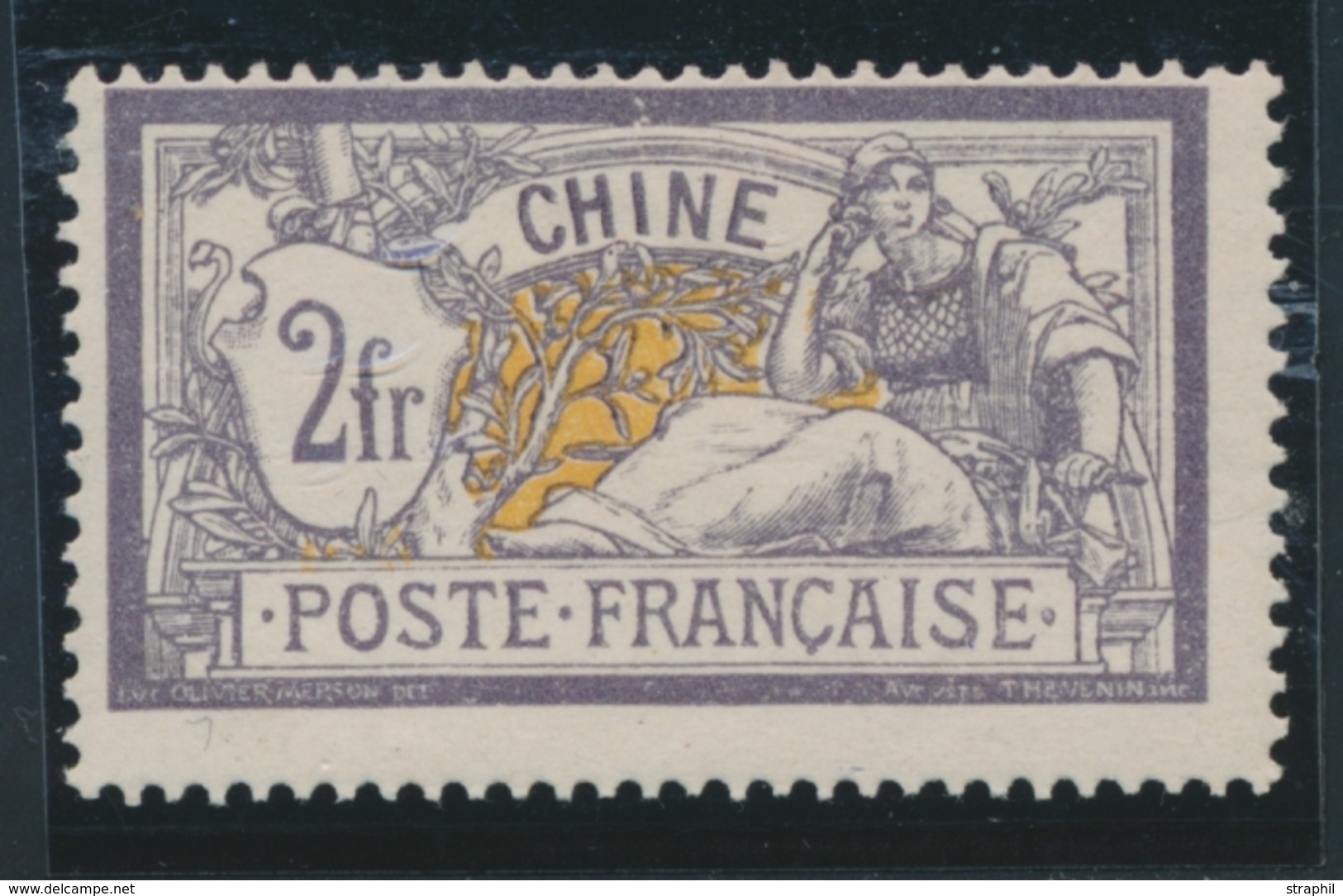 * CHINE - BUREAU FRANCAIS - * - N°32 - Signé - TB - Other & Unclassified