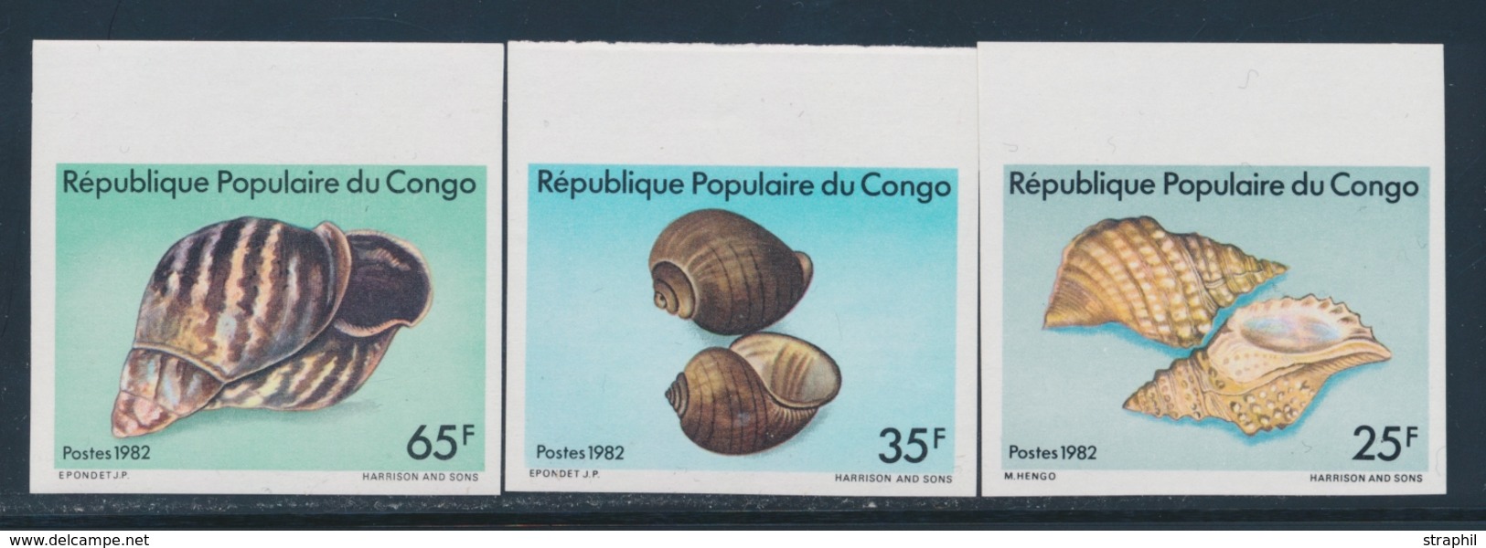 ** CONGO - NON DENTELES - ** - N°683A/C - BDF - Rare - TB - Other & Unclassified