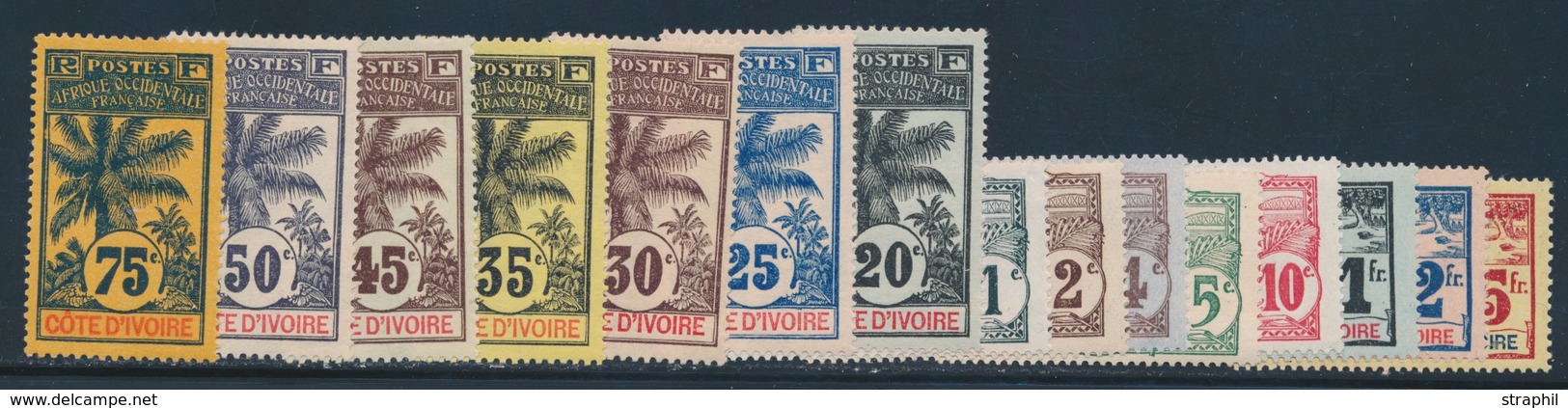 * COTE D'IVOIRE - * - N°21/35 - Plusieurs ** - B/TB - Sonstige & Ohne Zuordnung