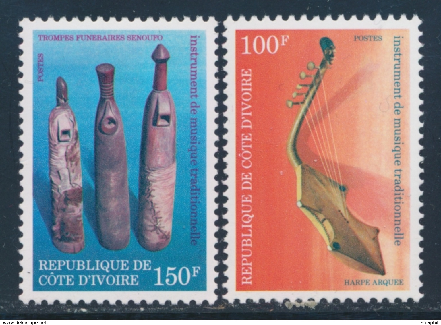 ** COTE D'IVOIRE - ** - N°508A/B - TB - Sonstige & Ohne Zuordnung