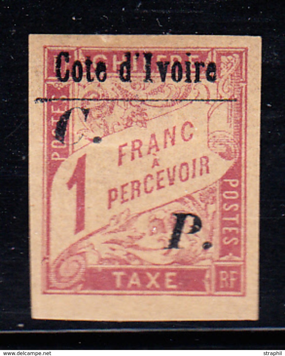 * COTE D'IVOIRE - COLIS POSTAUX - * - N°19 - Signé Brun - TB - Sonstige & Ohne Zuordnung