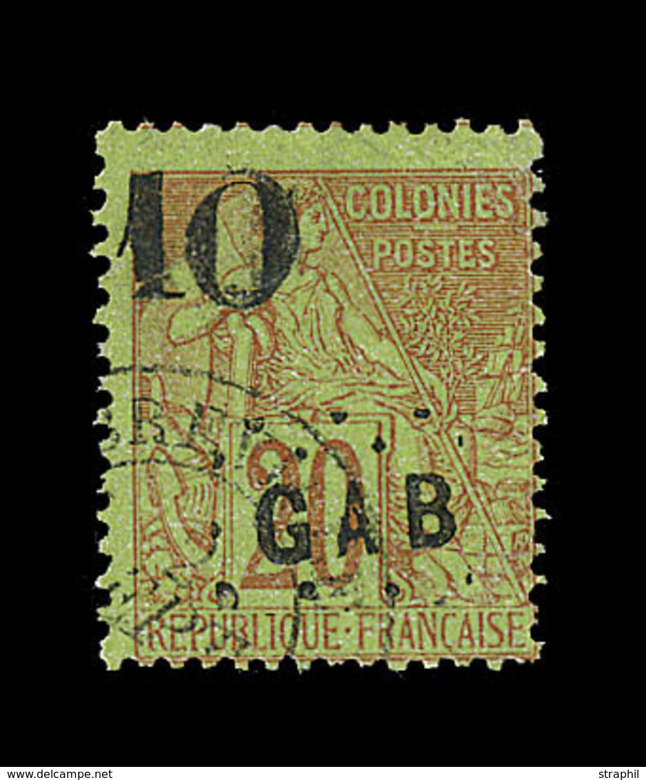 O GABON - O - N°2 - 10 S. 20c - TB - Other & Unclassified