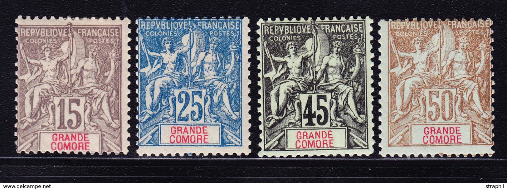 * GRANDE COMORE - * - N°15/19 Sf N°17 - TB - Other & Unclassified