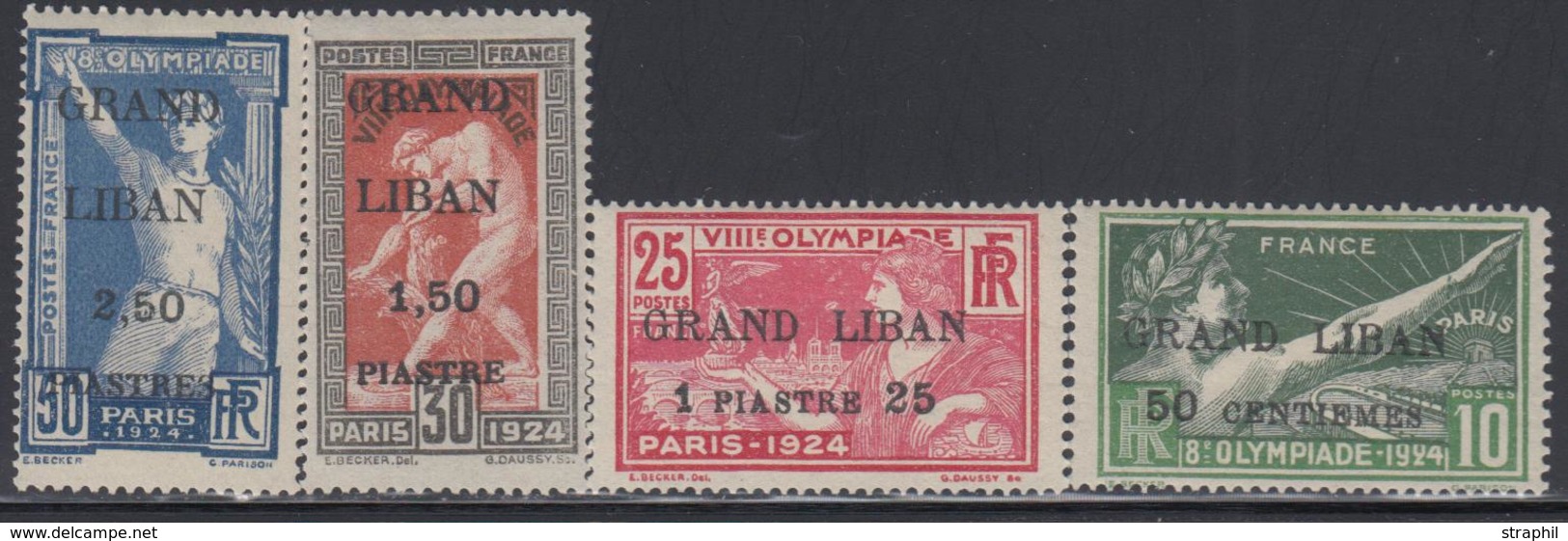 * GRAND LIBAN - * - N°18/21 - B/TB - Other & Unclassified