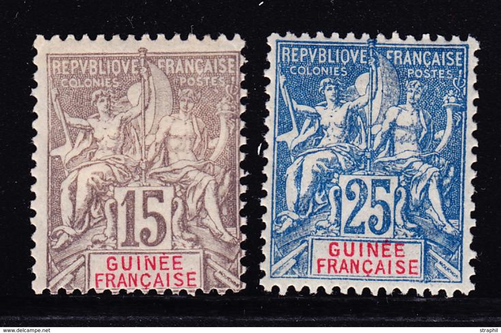 * GUINEE - * - N°15/16 - TB - Other & Unclassified