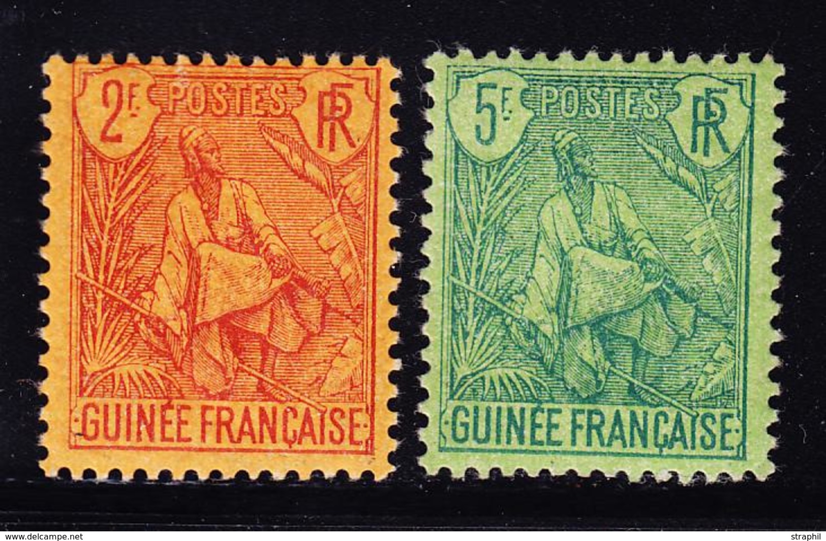 * GUINEE - * - N°31/32 - 2F Et 5F - TB - Other & Unclassified