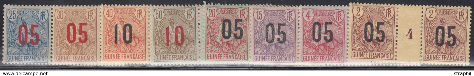 * GUINEE - MILLESIMES - * - N°55/62 - Mill. 4 - TB - Other & Unclassified