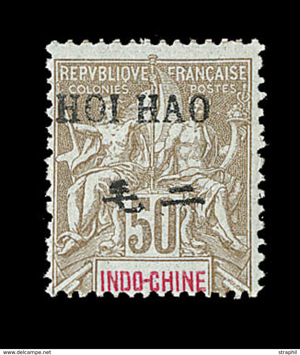 ** BUREAUX CHINOIS - HOÏ - HAO - ** - N°28 - 50c Bistre Et Rouge - TB - Other & Unclassified