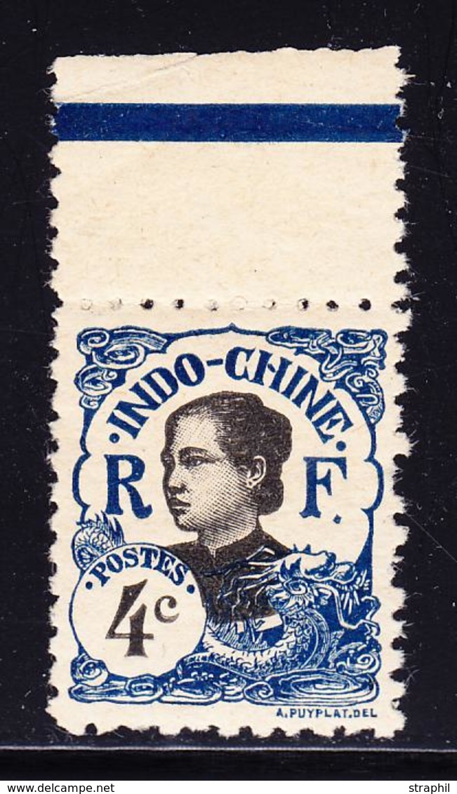 ** INDOCHINE - ** - N°43 - 4c Bleu - Dent. 11 - BDF - TB - Other & Unclassified