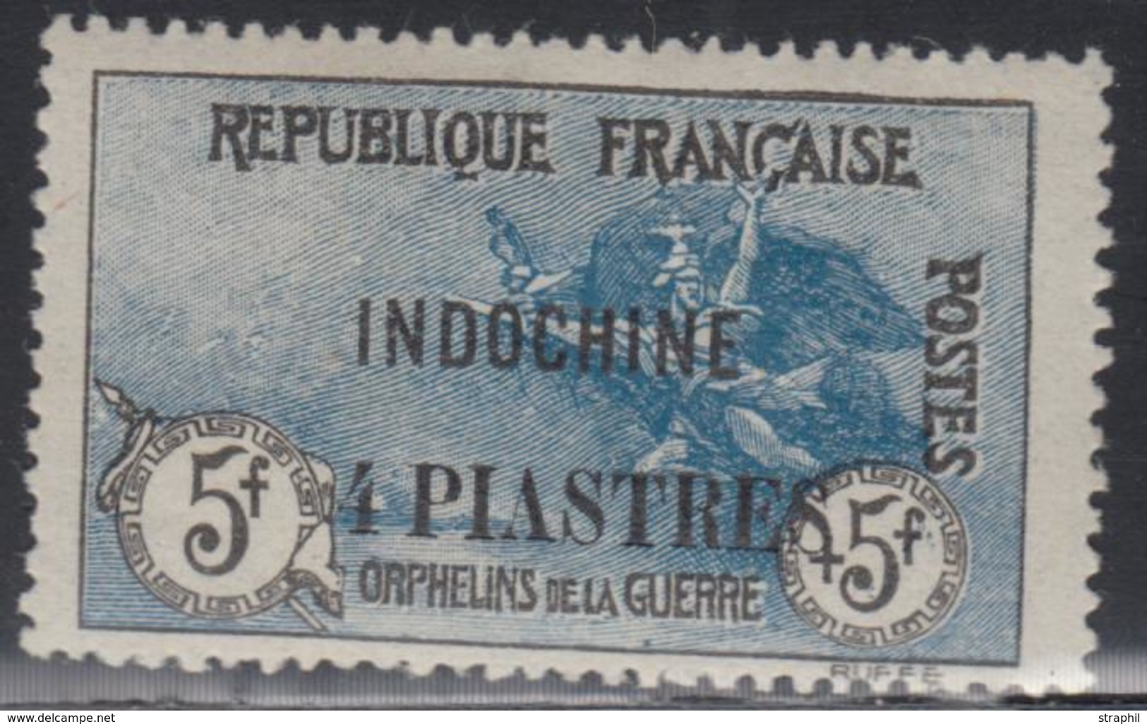 * INDOCHINE - * - N°95 - 4pi S/5F+5F - TB - Other & Unclassified