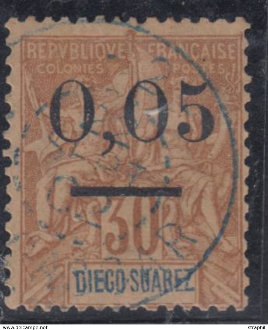O MADAGASCAR - O - N°59II - Gros "0" - Signé - TB - Other & Unclassified