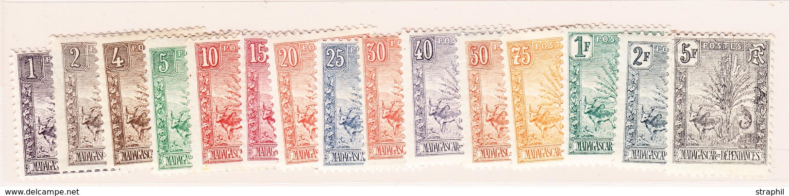 * MADAGASCAR - * - N°63/77 - 15 Valeurs - TB - Other & Unclassified