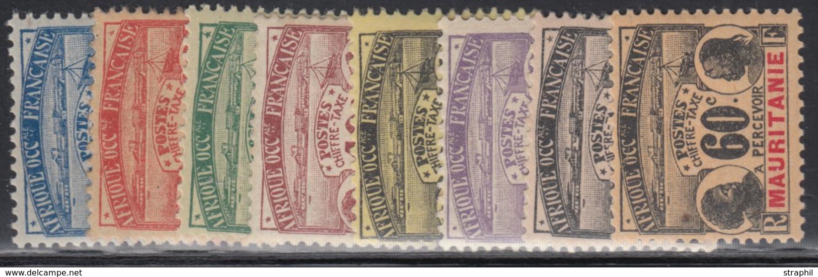 * MAURITANIE - TIMBRES TAXE - * - N°9/16 - TB - Other & Unclassified