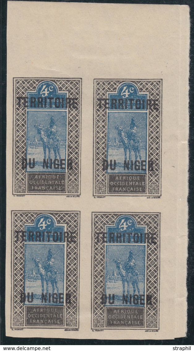 **/* NIGER - **/* - N°3a - Bloc De 4 - ND - CDF - TB - Other & Unclassified