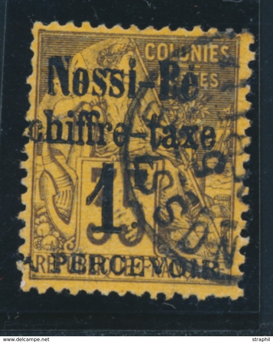 O NOSSI-BE - TIMBRES TAXE - O - N°6 - Signé - TB - Sonstige & Ohne Zuordnung