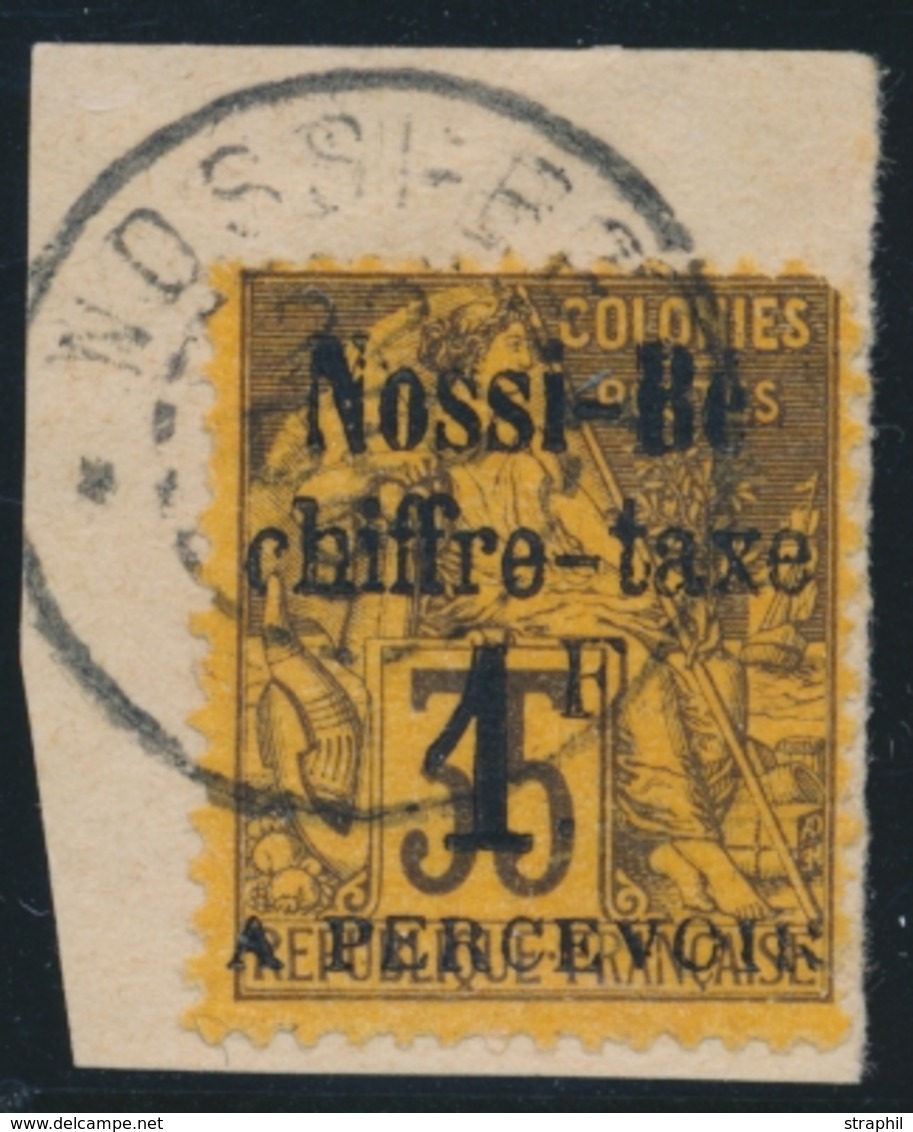 F NOSSI-BE - TIMBRES TAXE - F - N°10 - TB - Other & Unclassified