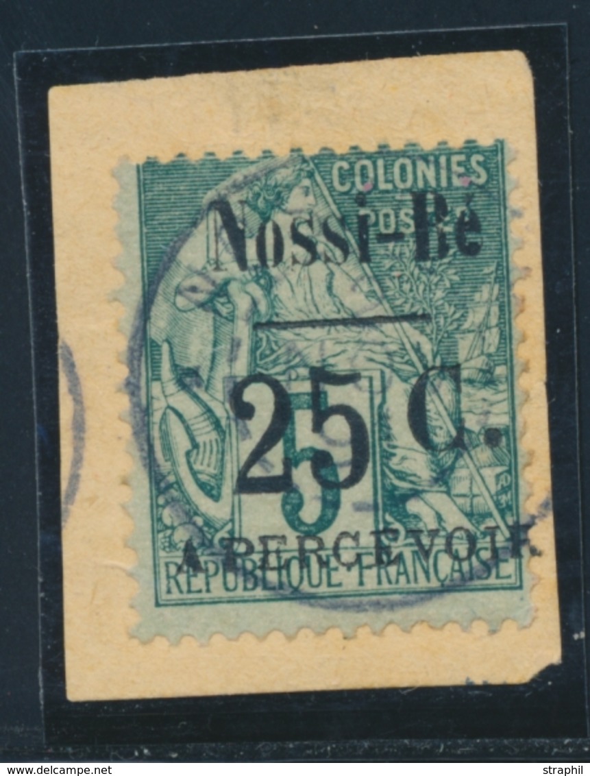F NOSSI-BE - TIMBRES TAXE - F - N°14 - Signé Calves - TB - Other & Unclassified