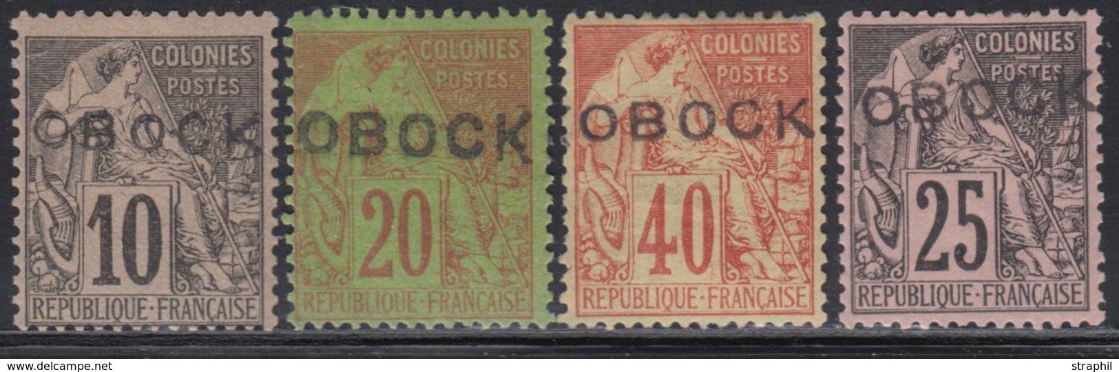 * OBOCK - * - N°14, 16/18 - 4 Valeurs - TB - Other & Unclassified
