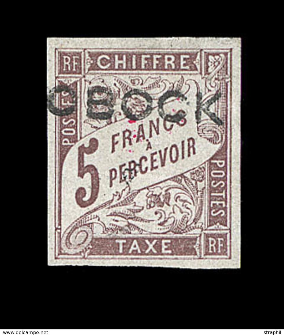 (*) OBOCK - TIMBRES TAXE - (*) - N°18 - Margé - TF - TB - Other & Unclassified