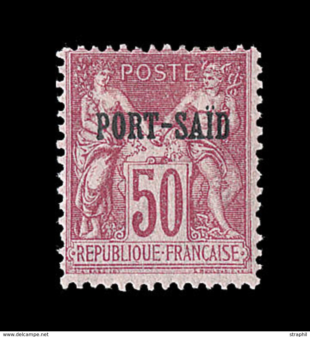 * PORT SAÏD - * - N°14 - 50c Rose - Type I - TB - Other & Unclassified