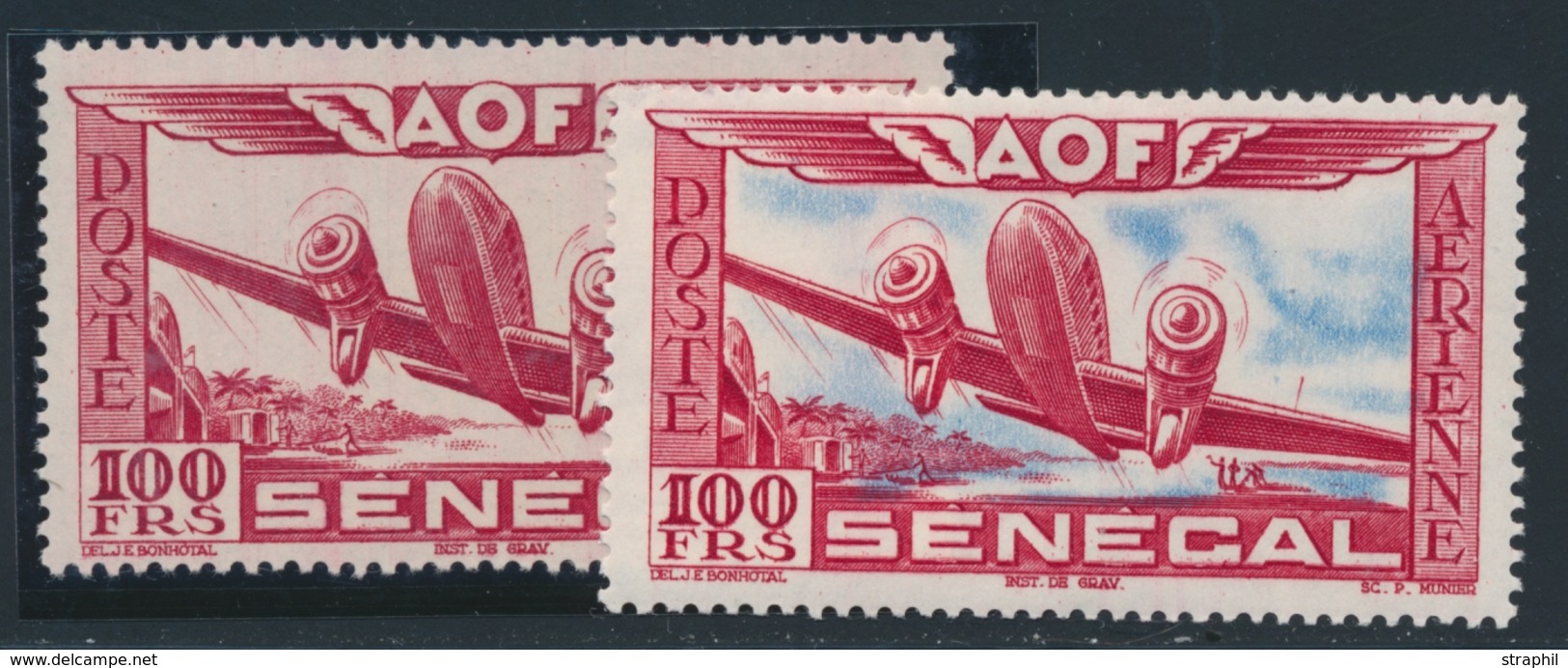 ** SENEGAL - POSTE AERIENNE - ** - N°30 - Centre Omis - TB - Sonstige & Ohne Zuordnung