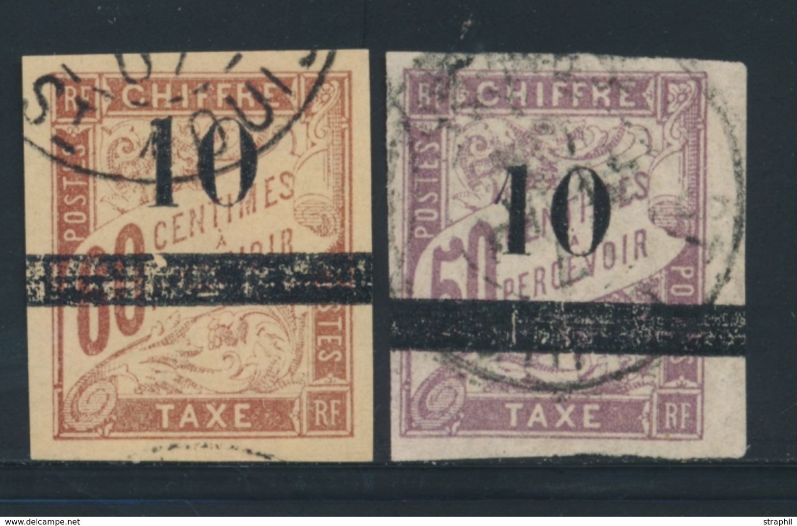 O SENEGAL - TIMBRES TAXE - O - N°1/2 - 2 Val - TB - Other & Unclassified