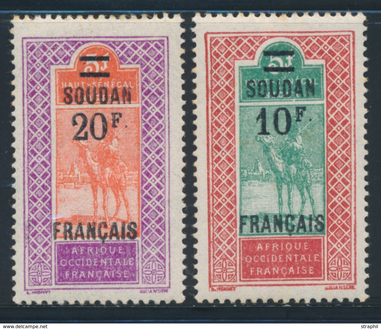 * SOUDAN - * - N°51/52 - N°52 1 Pt Rousseur - Sinon TB - Altri & Non Classificati