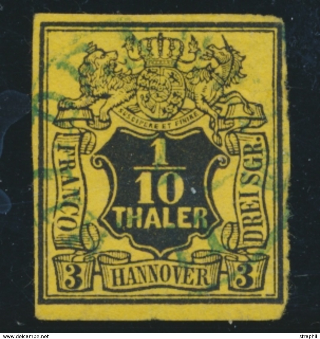O HANOVRE - O - N°5 - 1/10 T. Jaune - TB - Hannover
