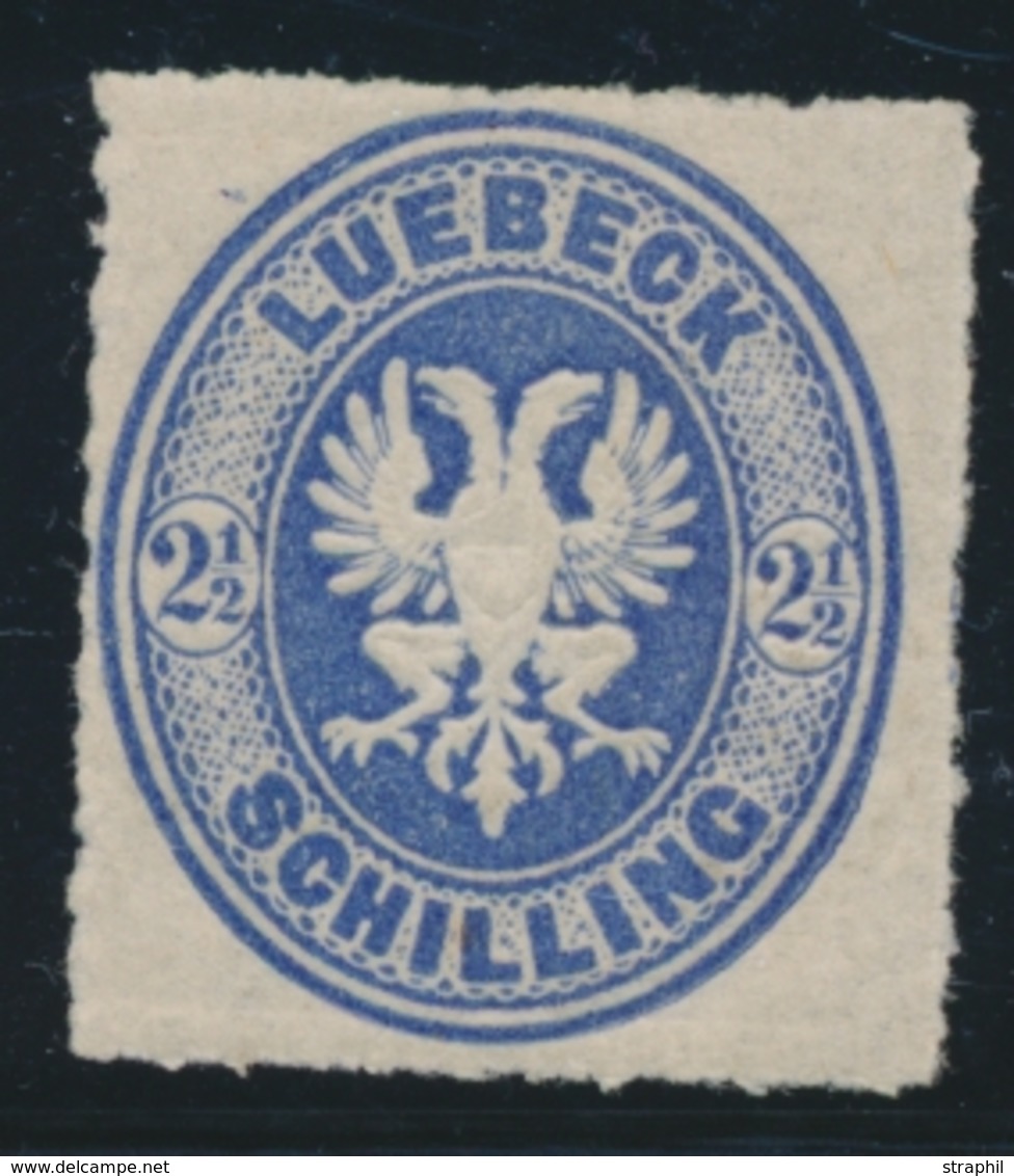 * LUBECK - * - N°11 - 2½ Outremer - TB - Luebeck