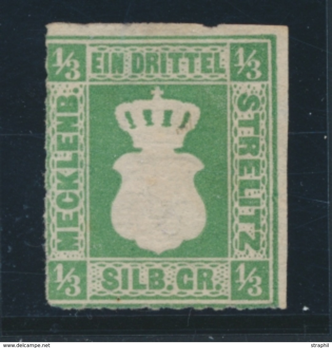 (*) MECKLEMBOURG STRELITZ - (*) - N°2 - 1/3 S. Vert - TB - Mecklenburg-Strelitz