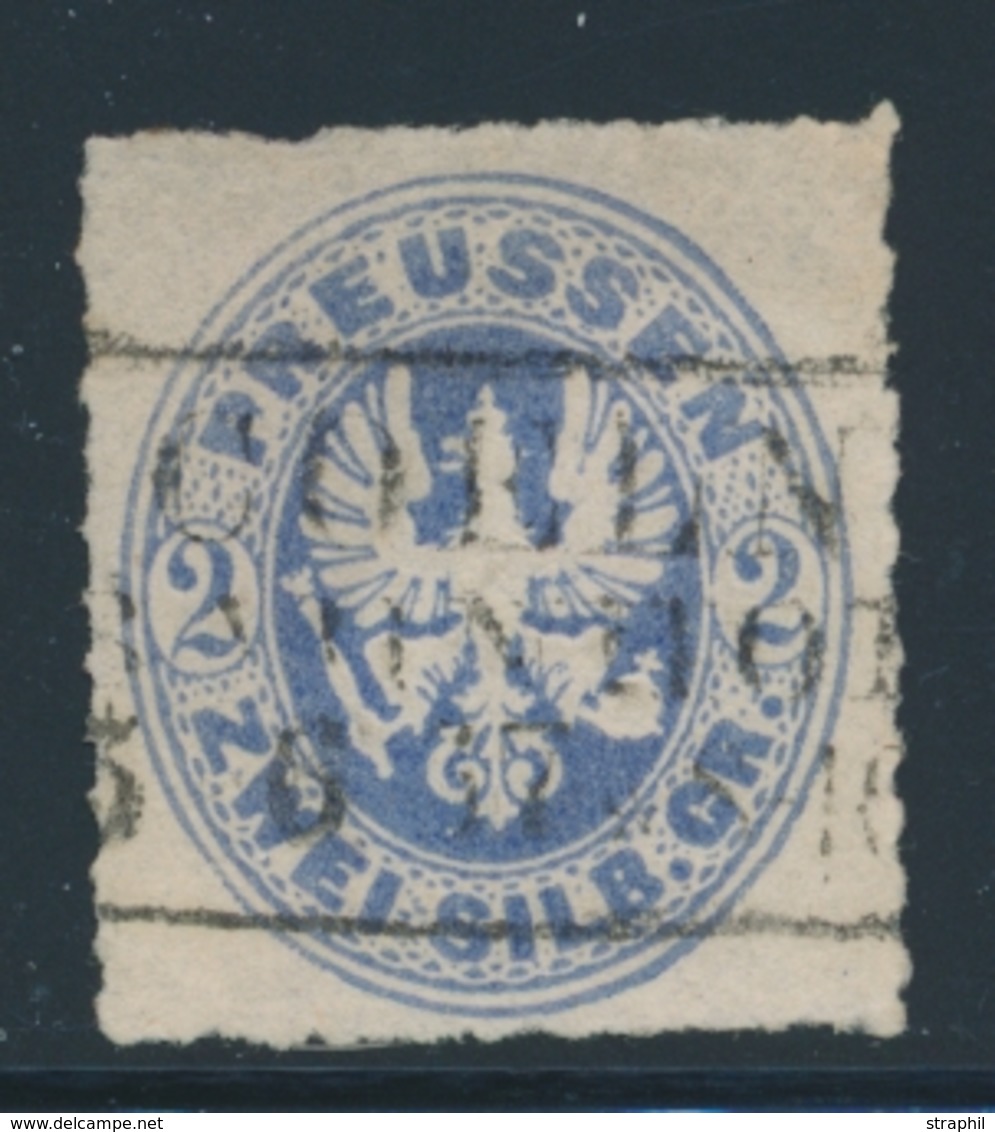 O PRUSSE - O - N°18 - 2s. Bleu De Prusse - TB - Sonstige & Ohne Zuordnung