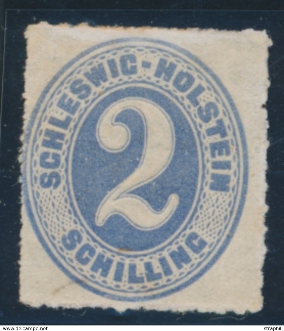 * SCHLESWIG HOLSTEIN - * - N°13 - 2s. Bleu - TB - Schleswig-Holstein