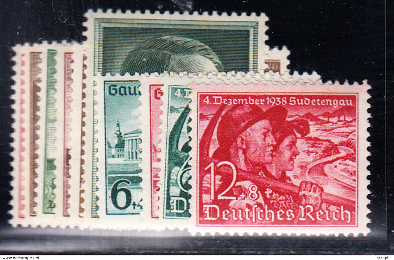 ** ALLEMAGNE - IIIEME REICH - ** - N°608/15, 625/26 - TB - Ungebraucht