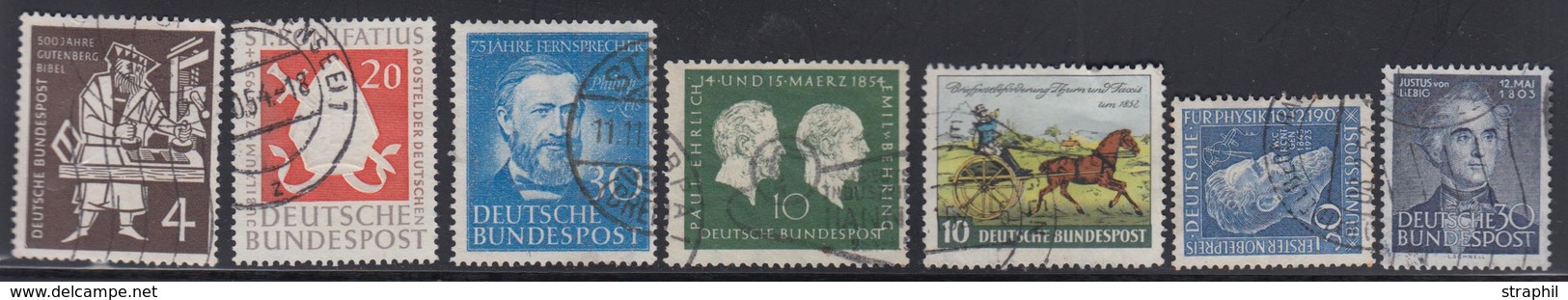 O REPUBLIQUE FEDERALE (R.F.A.) - O - N°33/41, 46/52, 57/58, 74/75 - TB - Unused Stamps