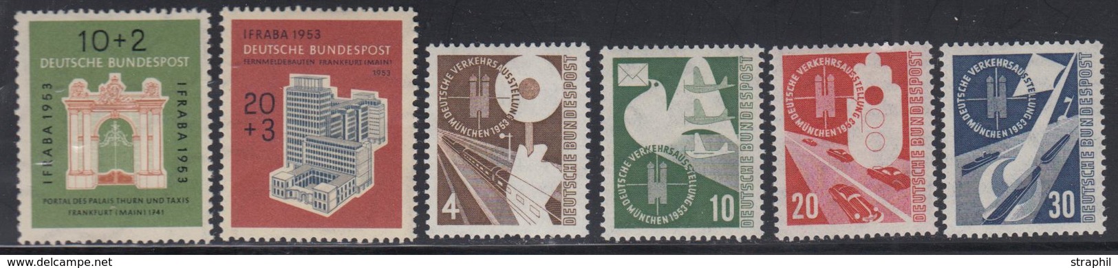 ** REPUBLIQUE FEDERALE (R.F.A.) - ** - N°53/58 - TB - Unused Stamps