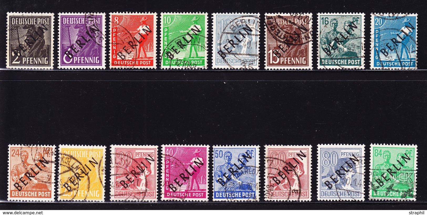 O BERLIN - O - N°1/16A - TB - Used Stamps