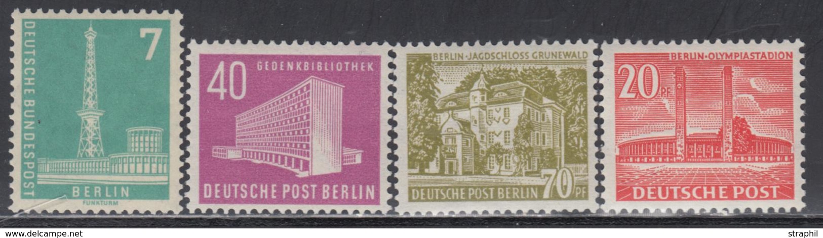 ** BERLIN - ** - N°99/102 - TB - Used Stamps