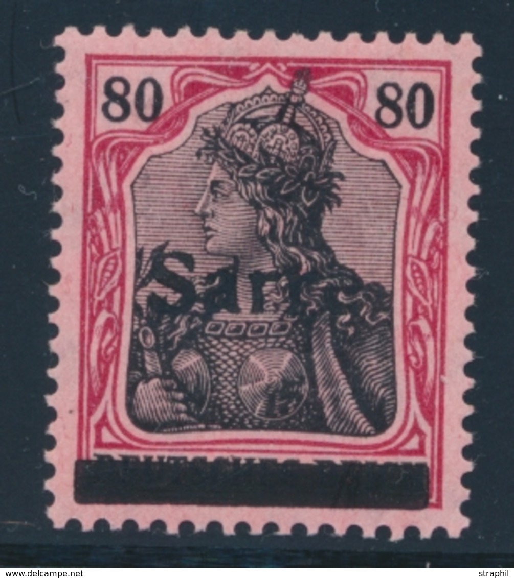 * SARRE - * - N°16 - 80pfg - TB - Other & Unclassified