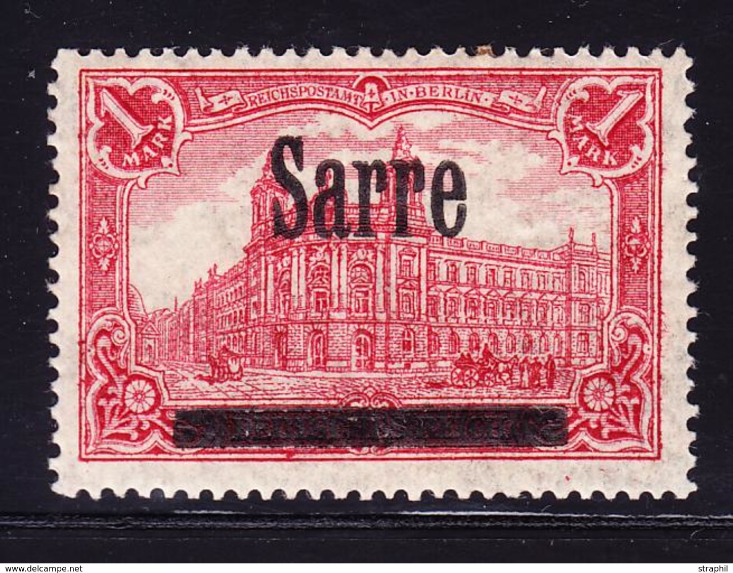 * SARRE - * - N°17 - 1M Rouge - Signé A. Brun - TB - Other & Unclassified