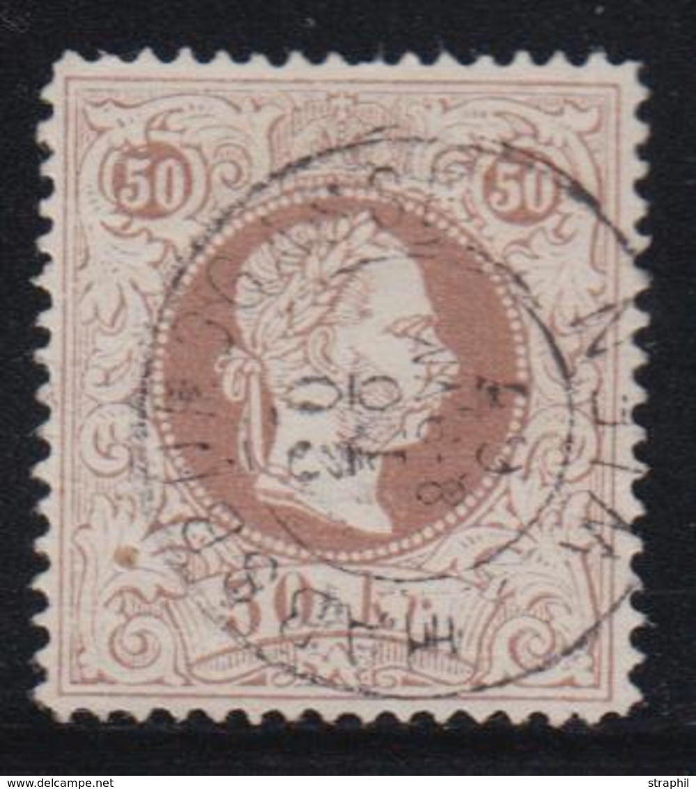 O AUTRICHE - O - N°39 - 50k Brun - Signé Calves - TB - Unused Stamps