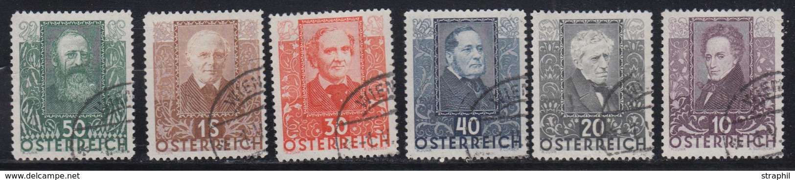 O AUTRICHE - O - N°399/404 - TB - Unused Stamps