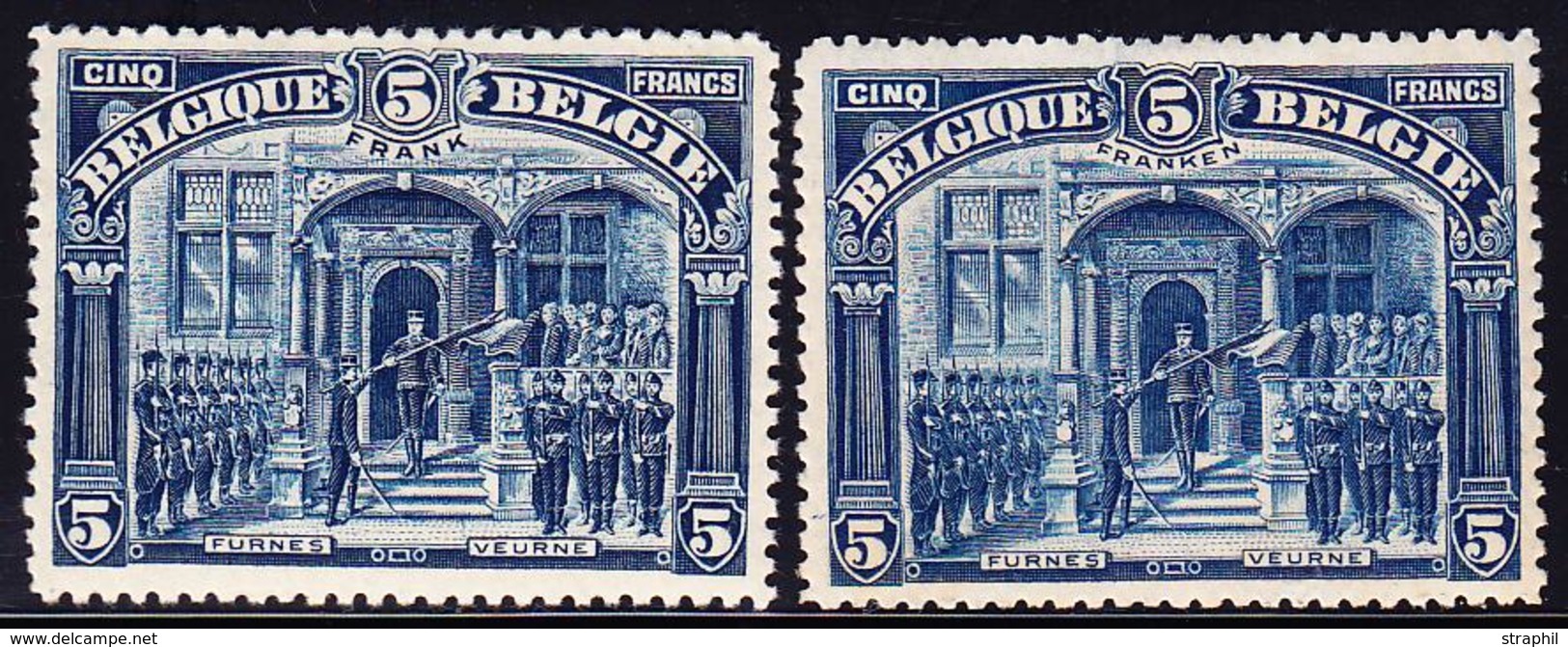 * BELGIQUE - * - N°147/48 - TB - 1849 Epaulettes