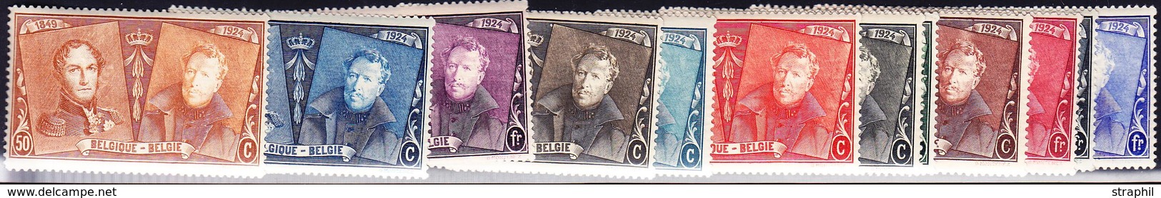 * BELGIQUE - * - N°221/33 - TB - 1849 Epaulettes