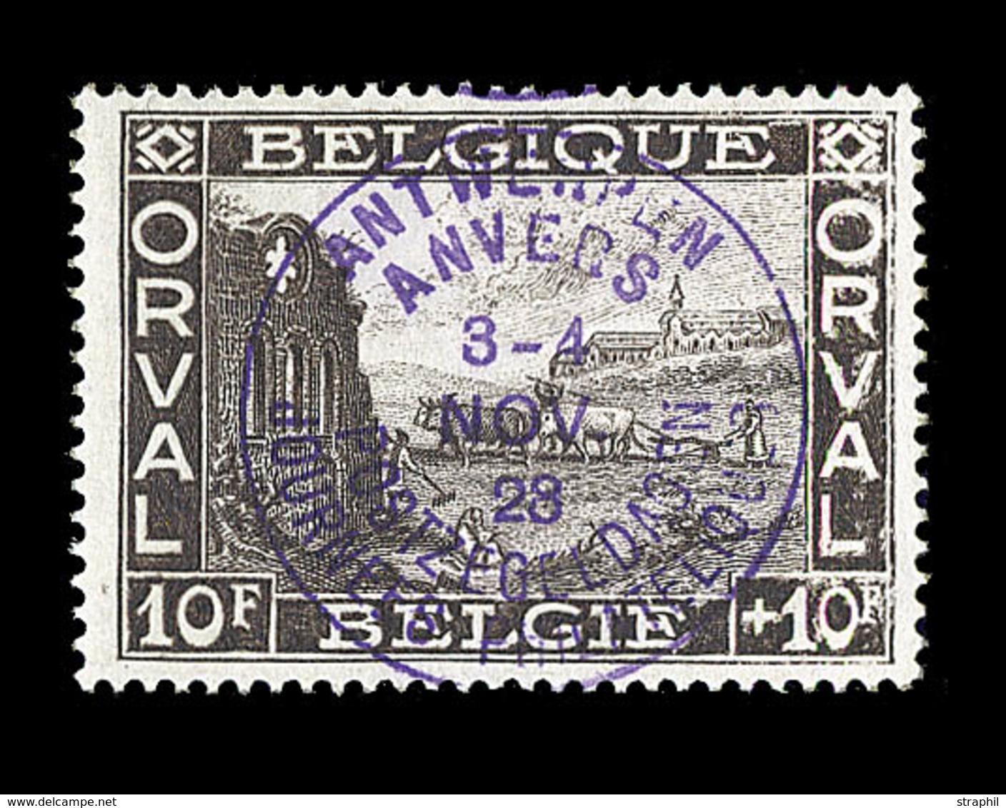 ** BELGIQUE - ** - N°266A/K - Exp Anvers - Rare - Signé Balasse - TB - 1849 Schulterklappen