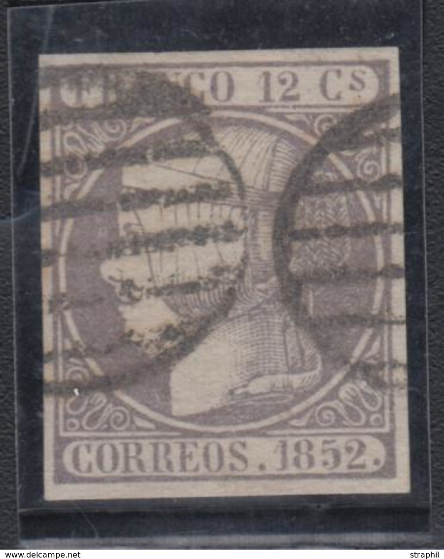 O ESPAGNE - O - N°13 - 12c Lilas - Nuance Claire - TB - Unused Stamps
